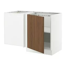 IKEA Puerto Rico - SEKTION corner base cabinet with shelf, white ...