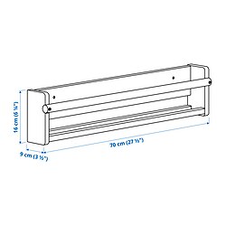 Ilustración de medidas - FLISAT almacenamiento de pared