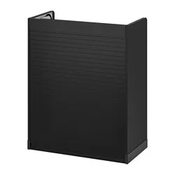 Aexit Gabinete Armario Puerta Tirador Manija Panel metálico cerradur (model: O4254IIIVII-6165PT) Negro Tono plateado Aexit Gabinete Armario Puerta Tirador Manija Panel metálico cerradur (model: O4254IIIVII-6165PT) Negro Tono plateado
