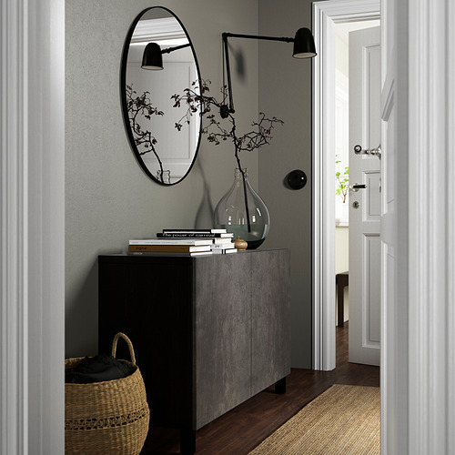 BESTÅ, mueble sala con puertas. 3 de 7 open dialog