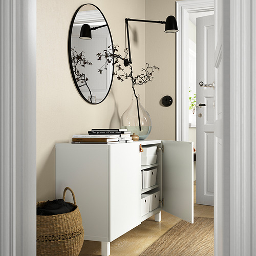 BESTÅ, Sideboard with doors 2 of 8 open dialog