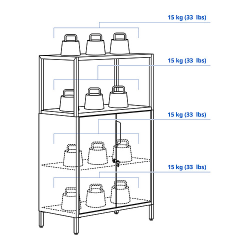 TROTTEN, cabinet with doors. 3 of 8 open dialog
