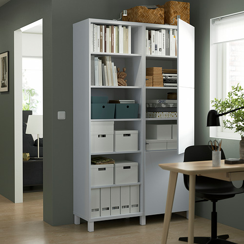 BESTÅ, bookcase with doors 2 of 7 open dialog