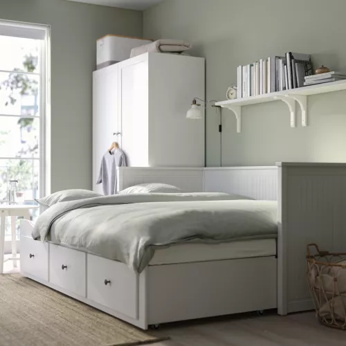 IKEA Mayagüez - HEMNES day-bed frame Twin with 3 drawers