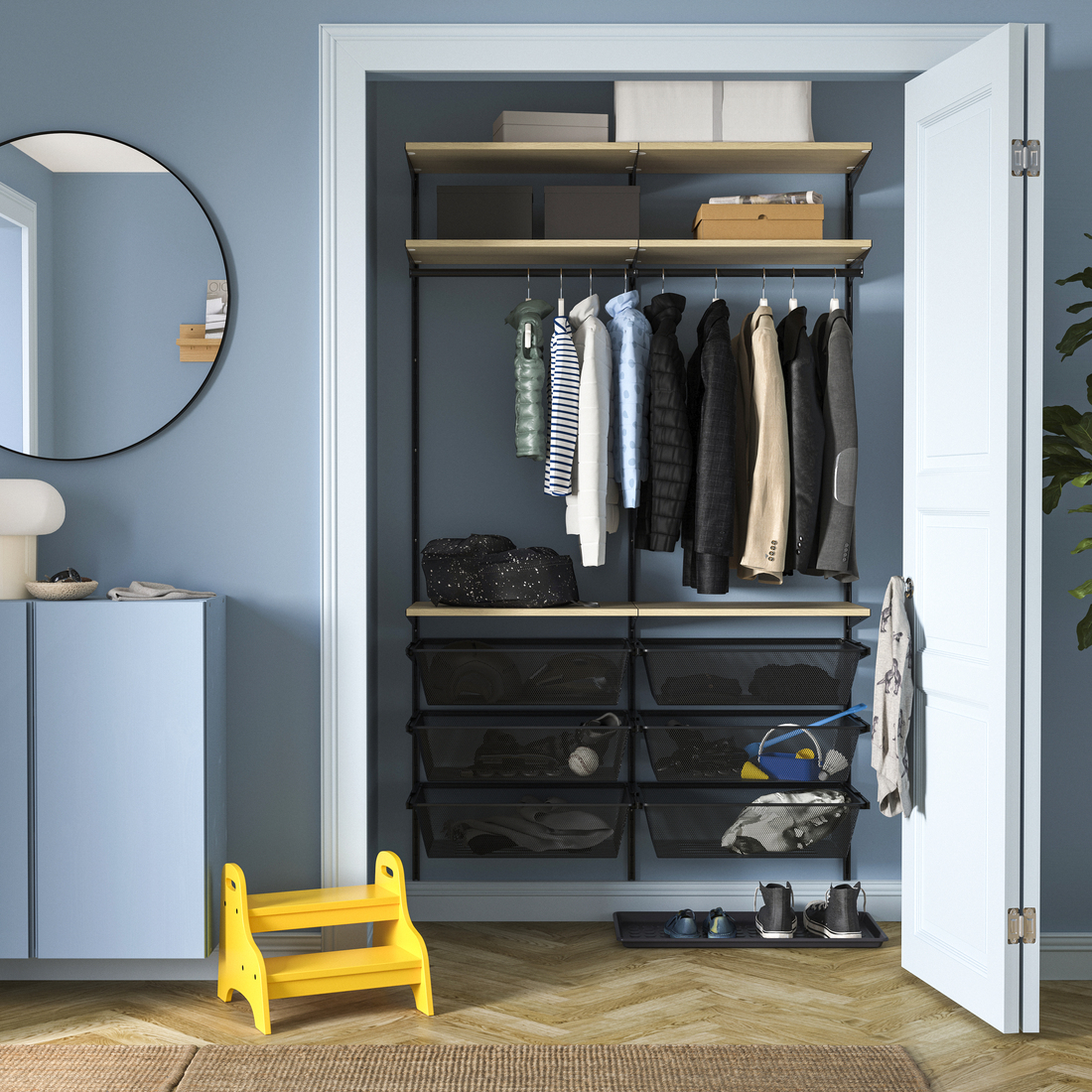 BOAXEL, combinación de closet 2 de 3 open dialog