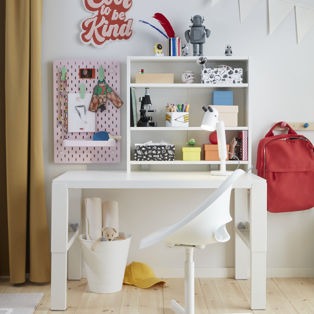 LOBERGET / SIBBEN, silla de escritorio para niños 4 de 6 open dialog