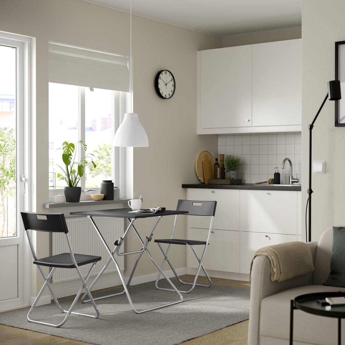 GUNDE, mesa plegable. 3 de 7 open dialog