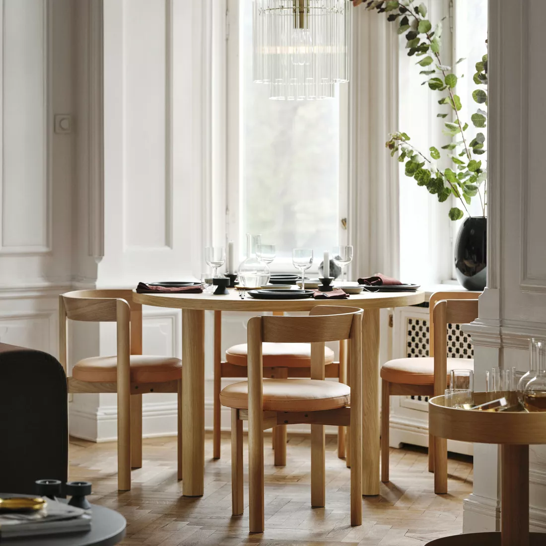 IKEA Mayagüez - STOCKHOLM 2025 round dining table, oak veneer, Ø45