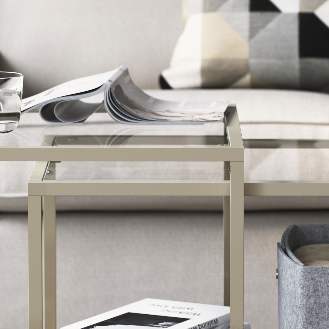 VITTSJÖ, nesting tables, set of 2. 3 of 4 open dialog