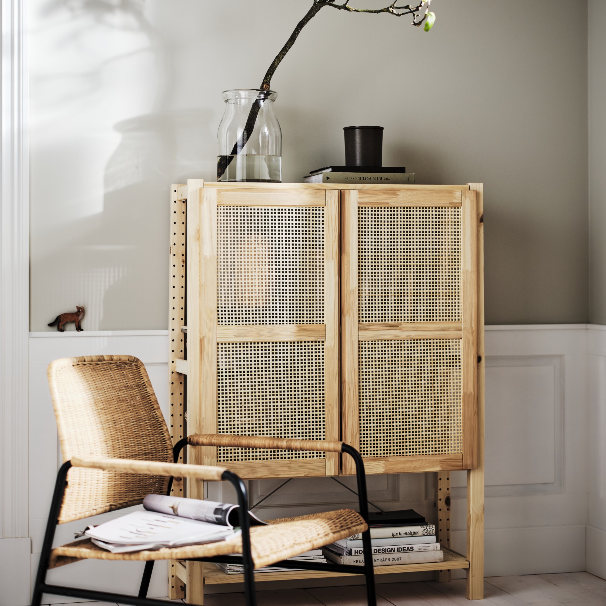 IVAR, shelf unit with doors. 2 of 5 open dialog