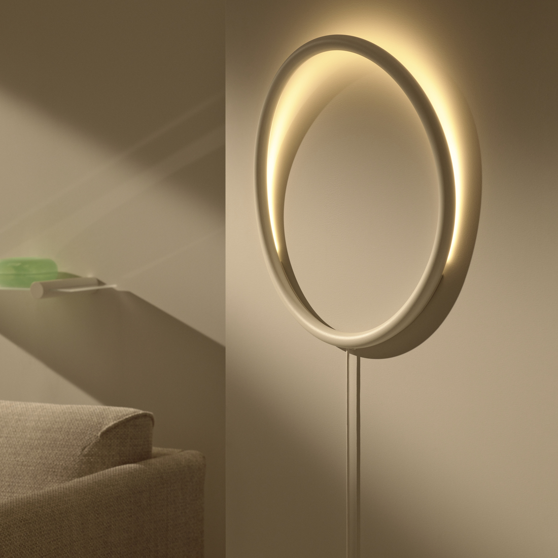 VARMBLIXT, LED wall lamp 330 lm 2700K. 5 of 8 open dialog