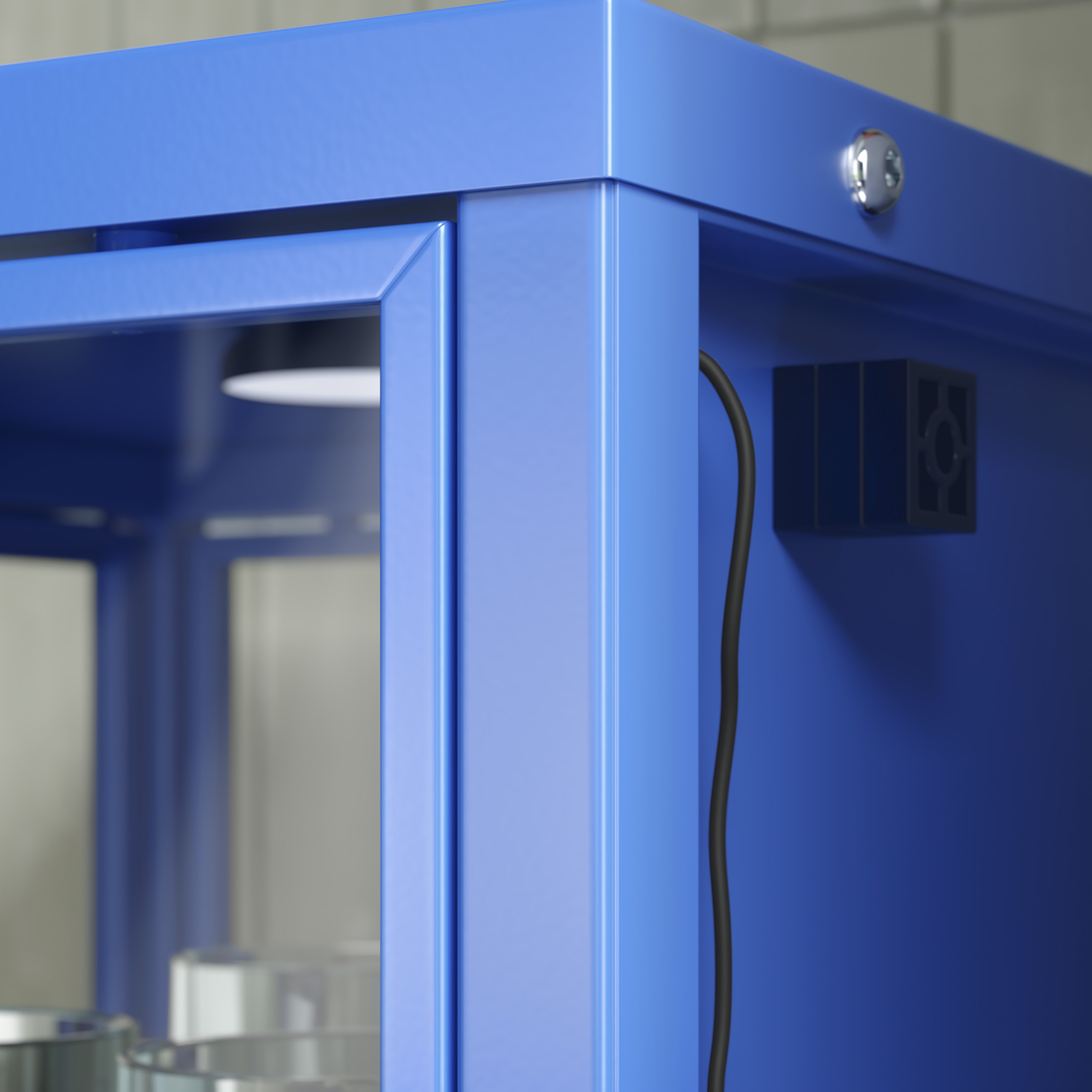 RUDSTA, glass-door cabinet. 4 of 6 open dialog