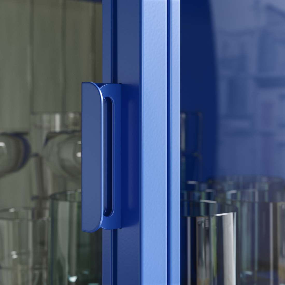 RUDSTA, glass-door cabinet. 6 of 6 open dialog