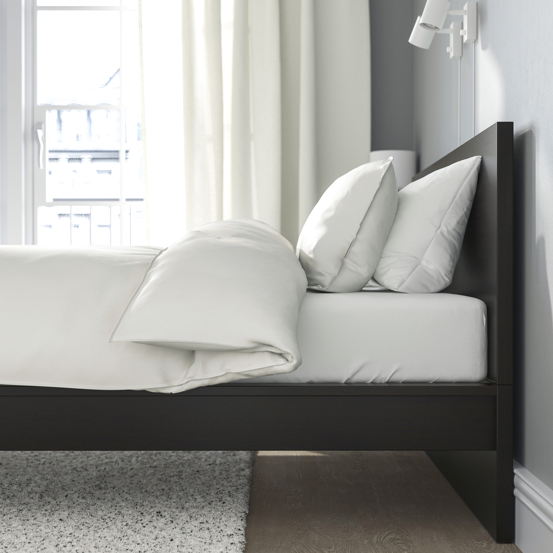 MALM, bed frame, high. 4 of 4 open dialog