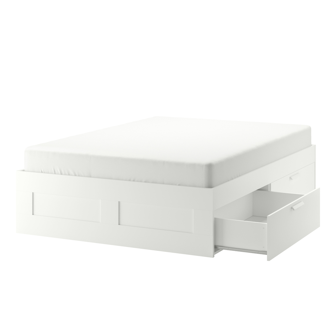BRIMNES, bed frame with storage. 1 of 5 open dialog