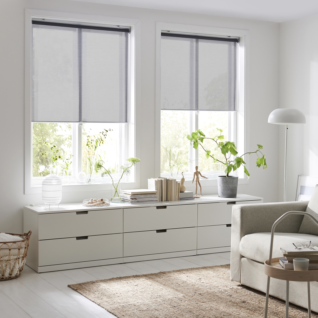 SKOGSKLÖVER, roller blind. 2 of 5 open dialog