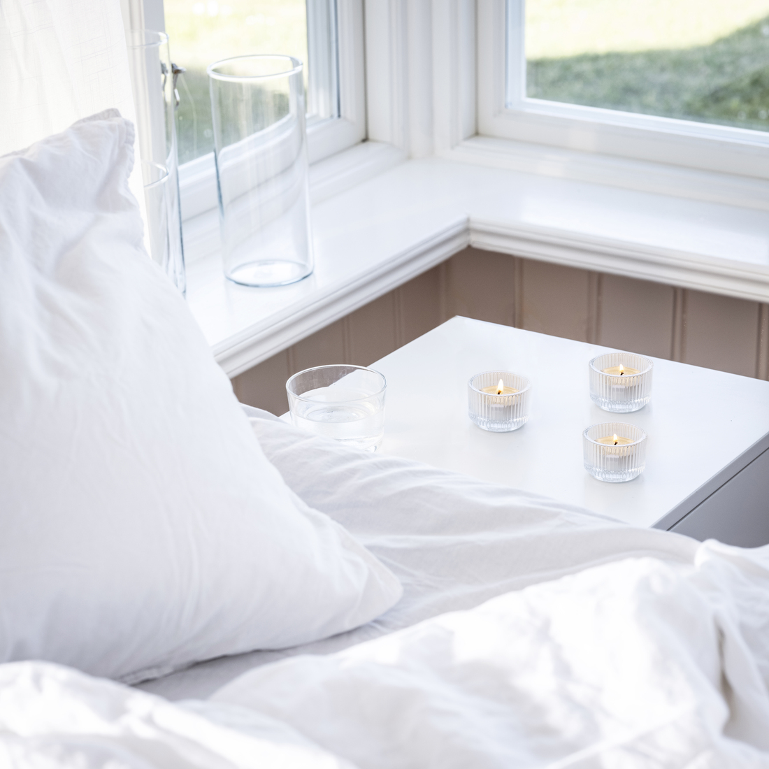 TRÅDCYPRESS, scented tealight. 2 of 5 open dialog