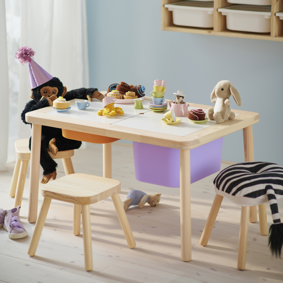 FLISAT, children's table. 2 of 7 open dialog