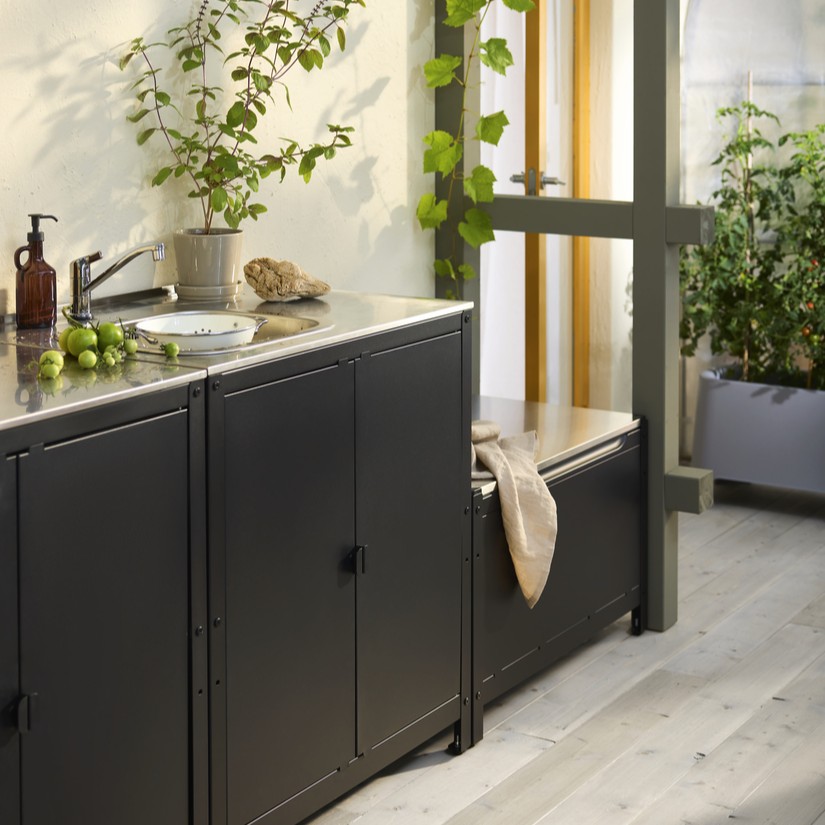 GRILLSKÄR, kitchen island shelf unit. 4 of 4 open dialog