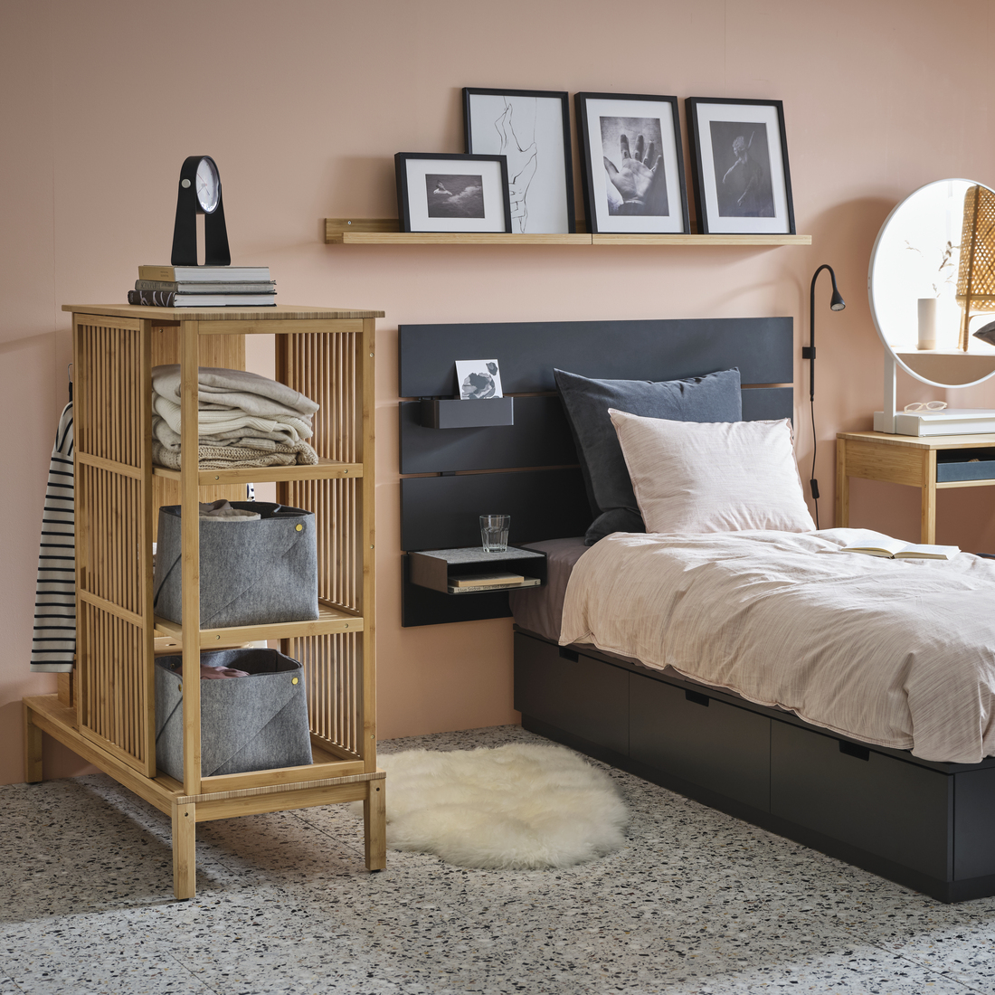 NORDKISA, open wardrobe with sliding door. 3 of 8 open dialog