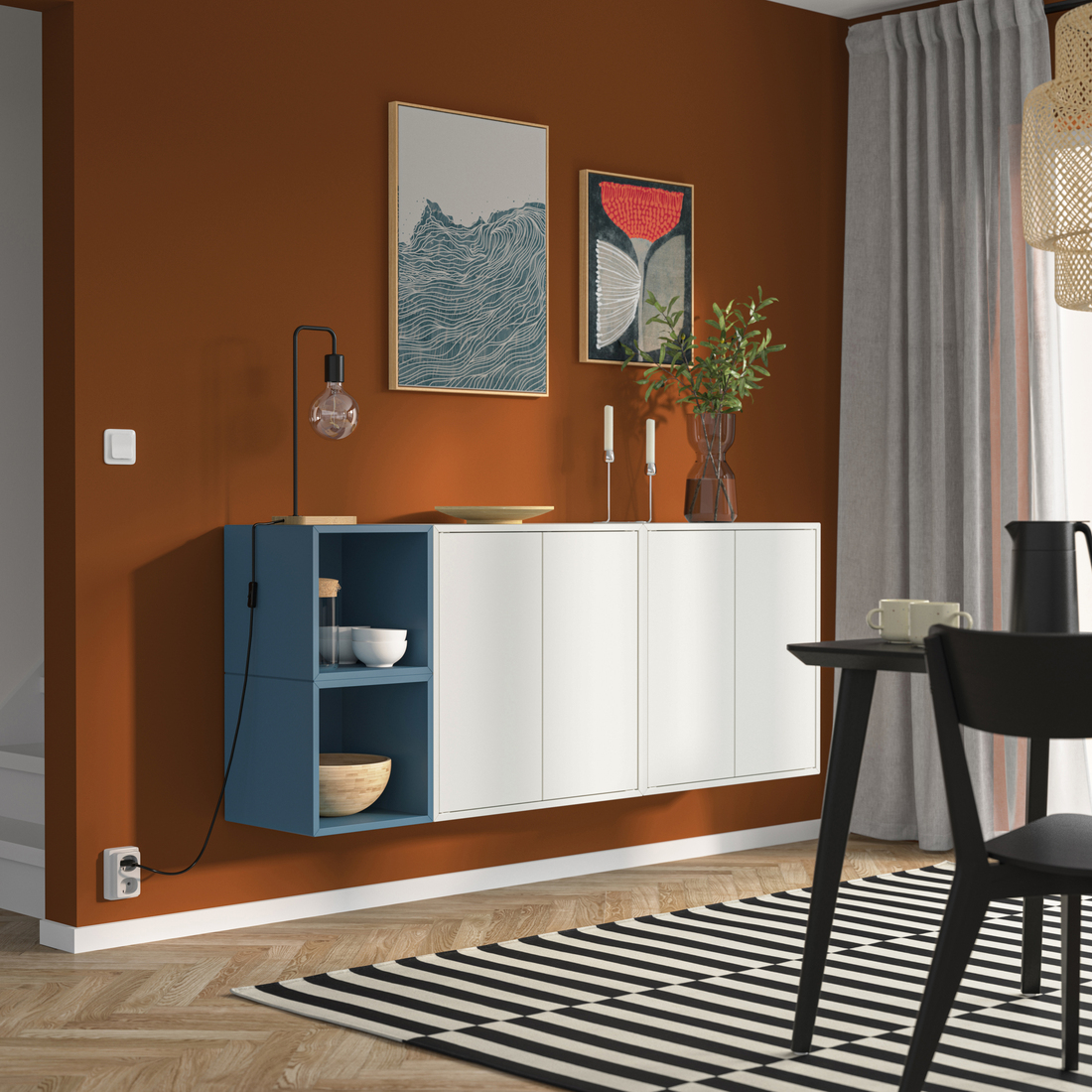 EKET, wall mounted cabinet. 2 of 5 open dialog