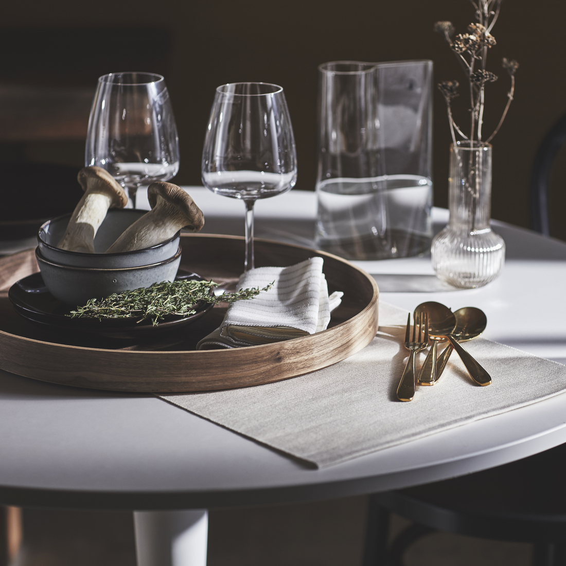 TILLAGD, 24-piece flatware set. 6 of 9 open dialog