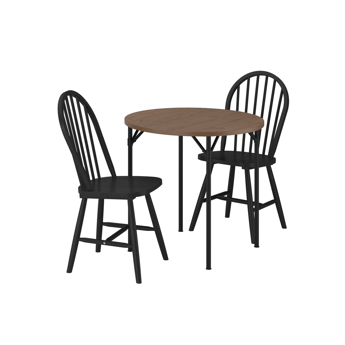 GRÖTÅN / SKOGSTA, round dining table and 2 chairs. 1 of 7 open dialog