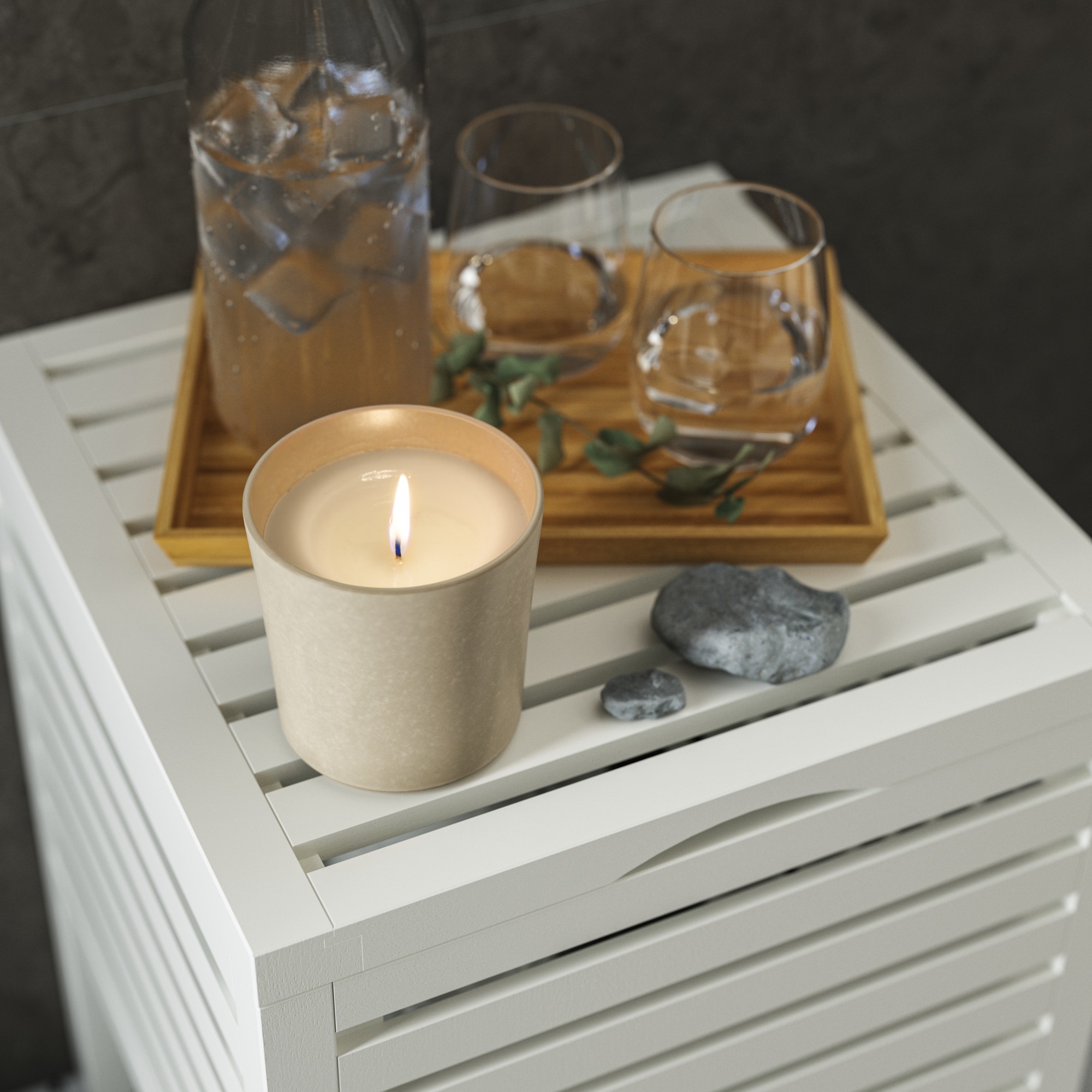 MUSKAN, storage stool. 4 of 4 open dialog