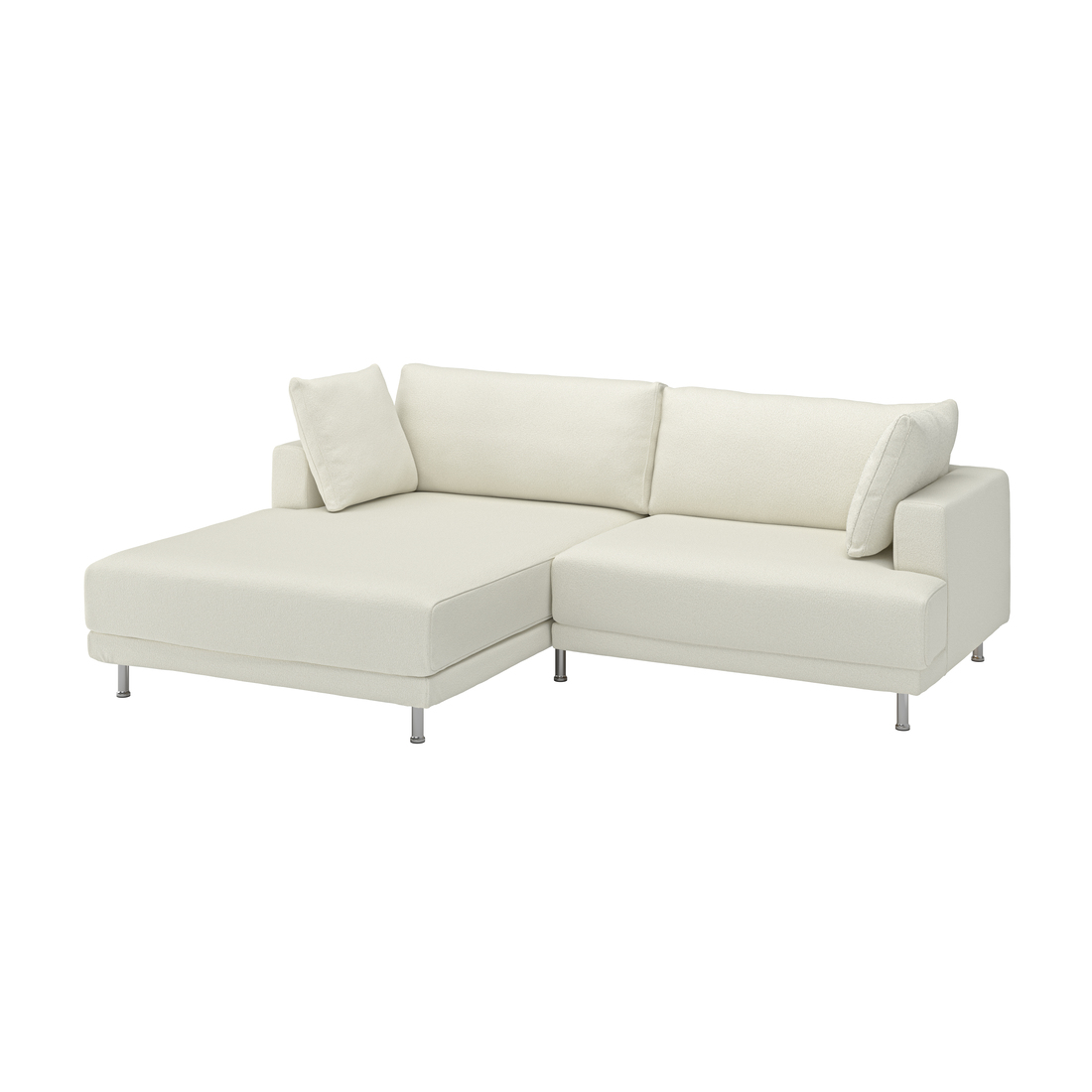 Variación actual: con chaise longue iqzda/Axvall color hueso
