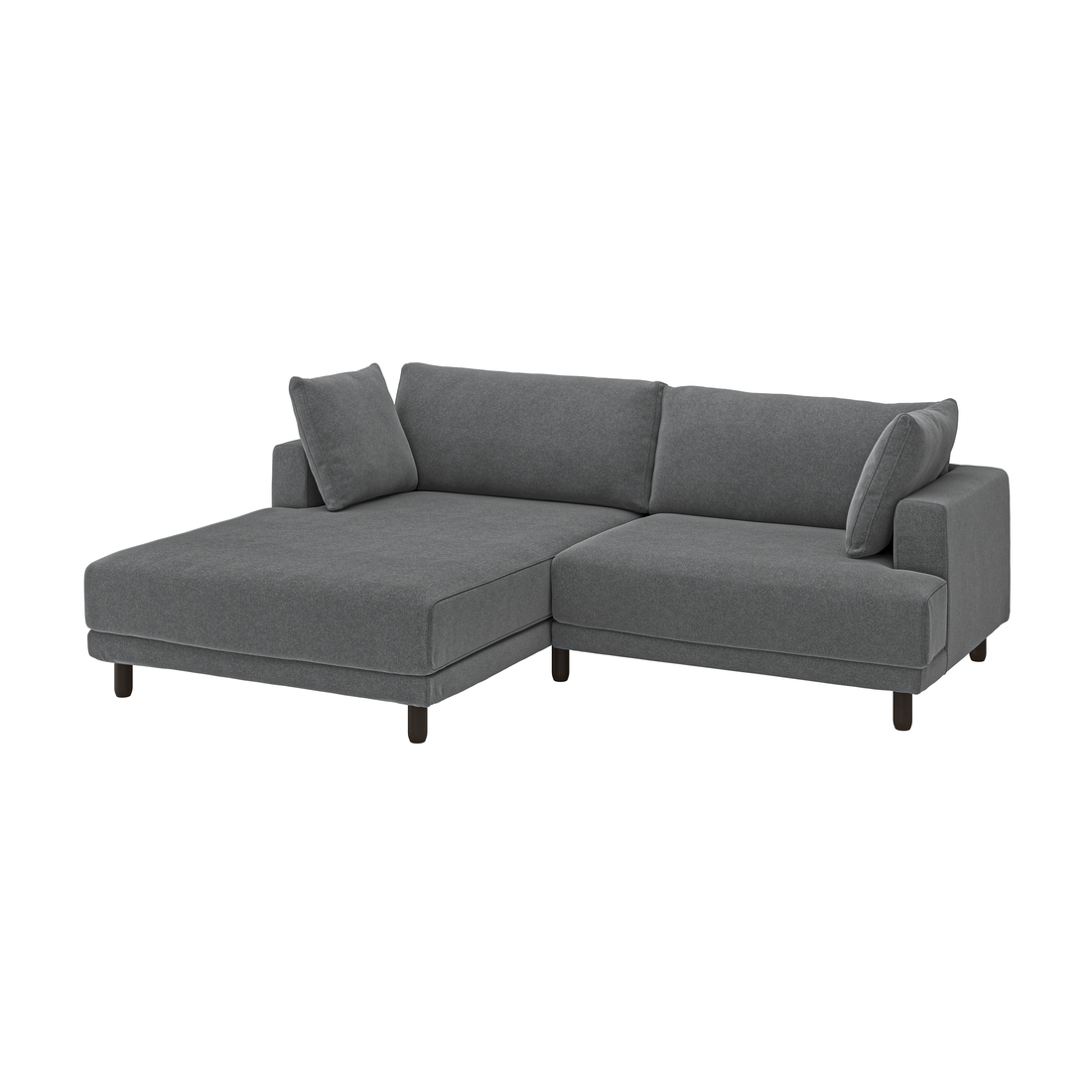 Selecciona una variación de color: con chaise longue iqzda/Johanneshov gris oscuro