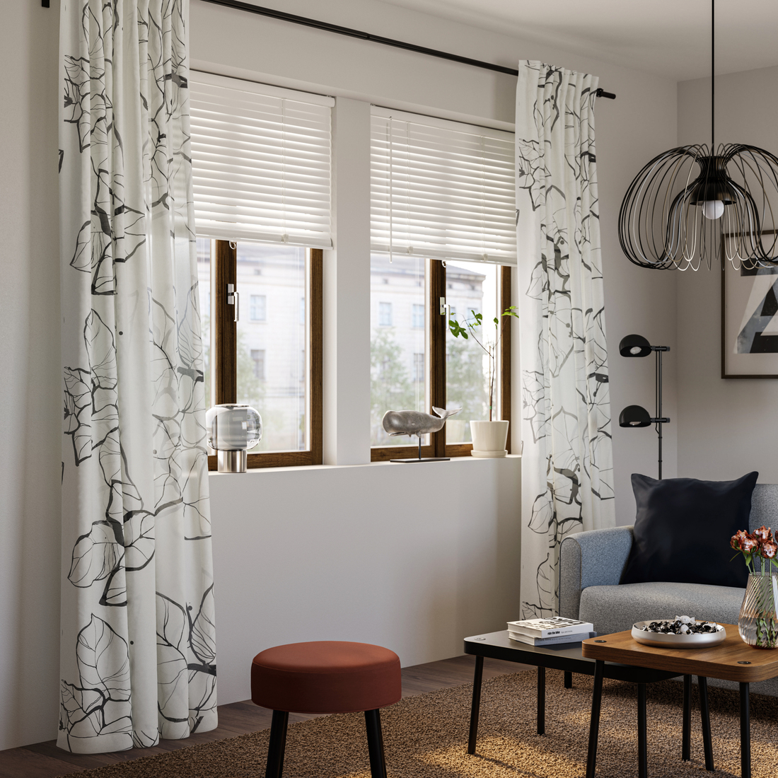 PELARKÖRSBÄR, cortinas, 1 par. 2 de 4 abrir diálogo