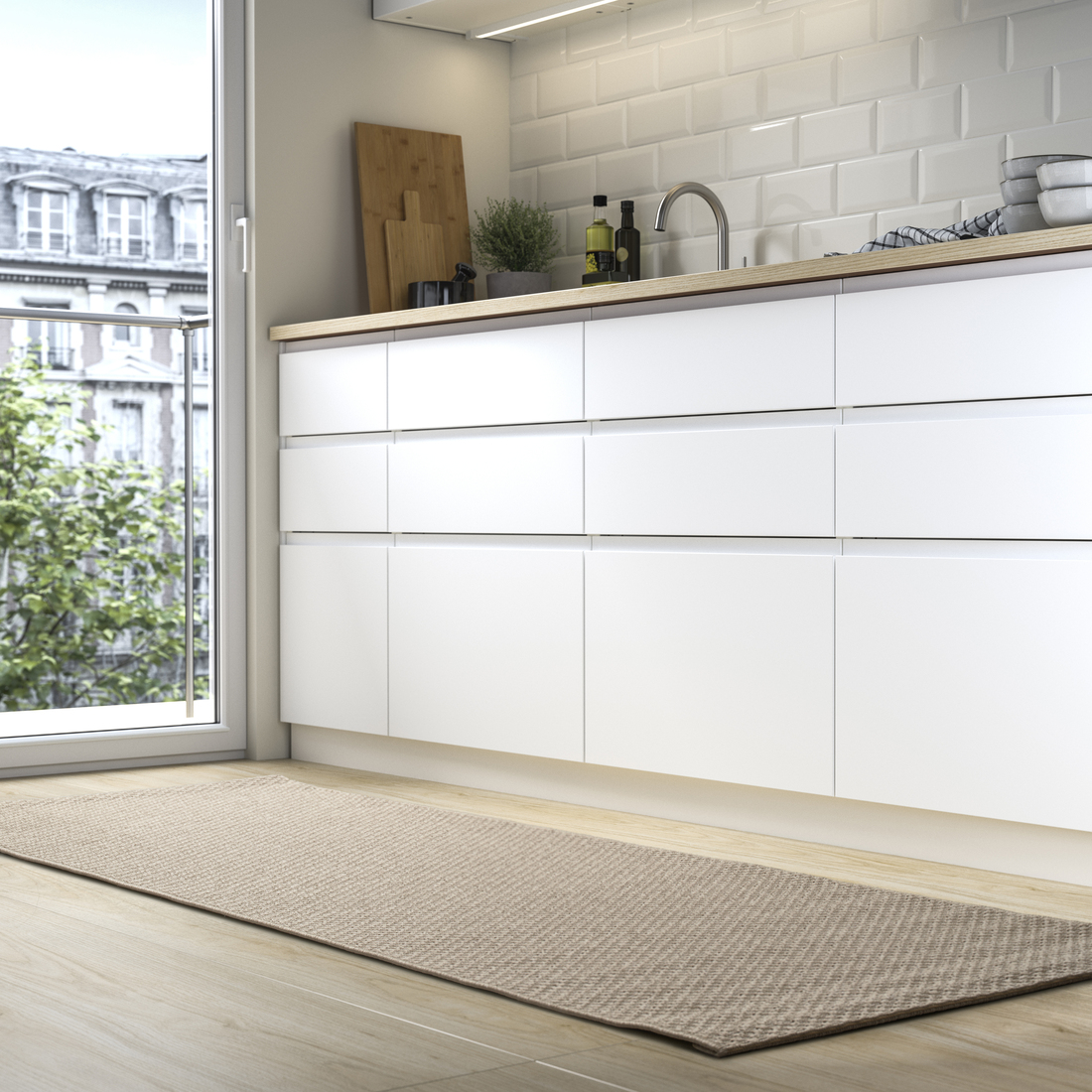 MORUM, rug flatwoven, in/outdoor. 2 of 4 open dialog