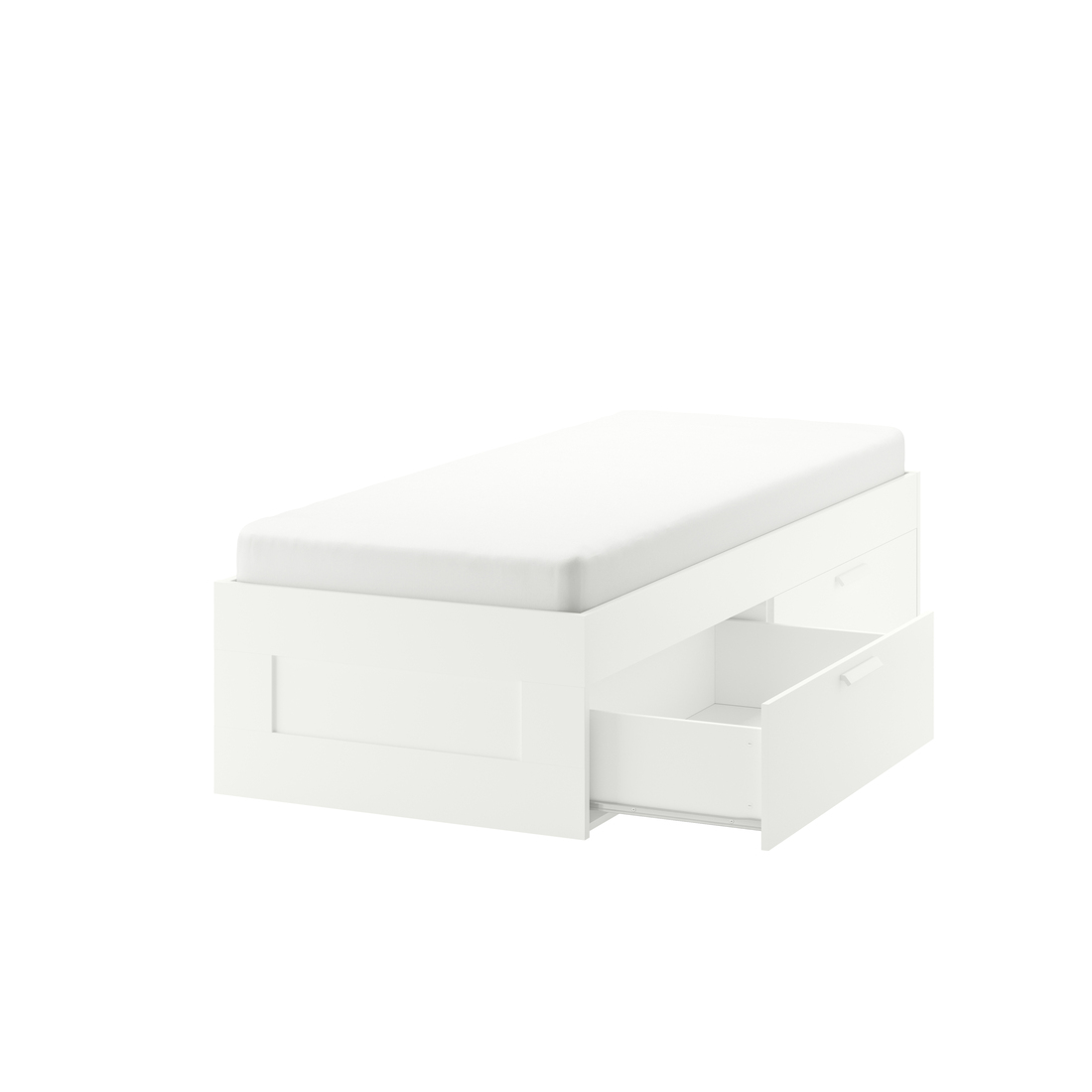 BRIMNES, bed frame with storage. 1 of 3 open dialog