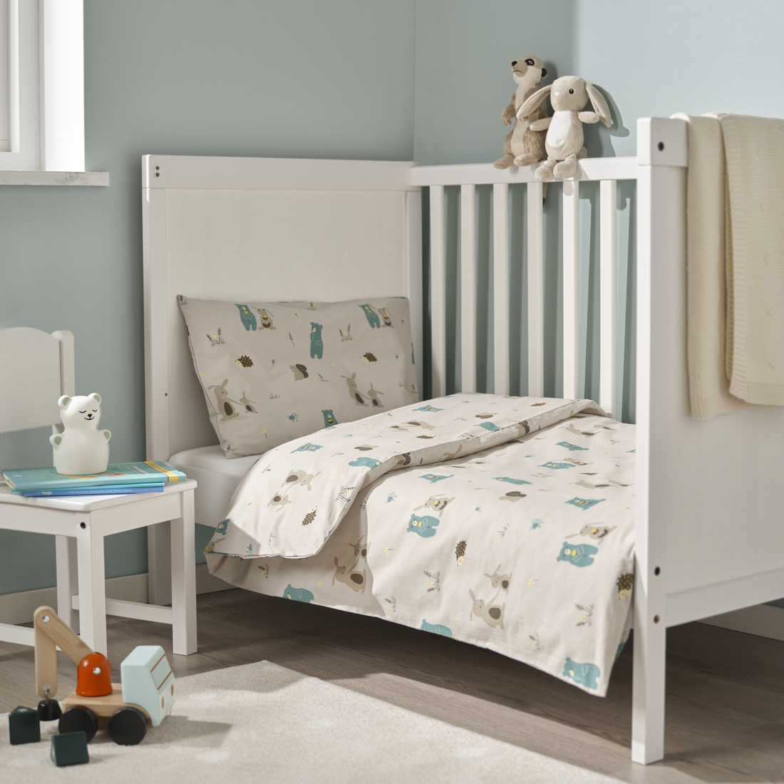 LEN, duvet cover 1 pillowcase f crib. 3 of 6 open dialog