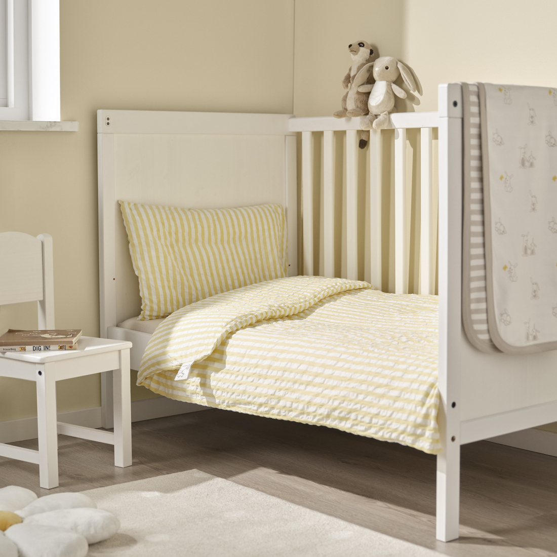 LEN, duvet cover 1 pillowcase f crib. 3 of 6 open dialog