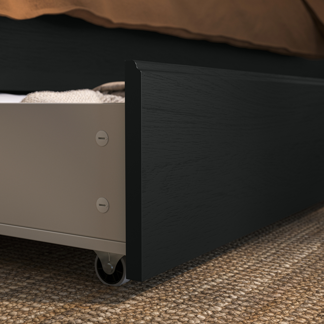 FÅGELFJÄLLET, caja almacenamiento cama, juego 2. 2 de 3 abrir diálogo