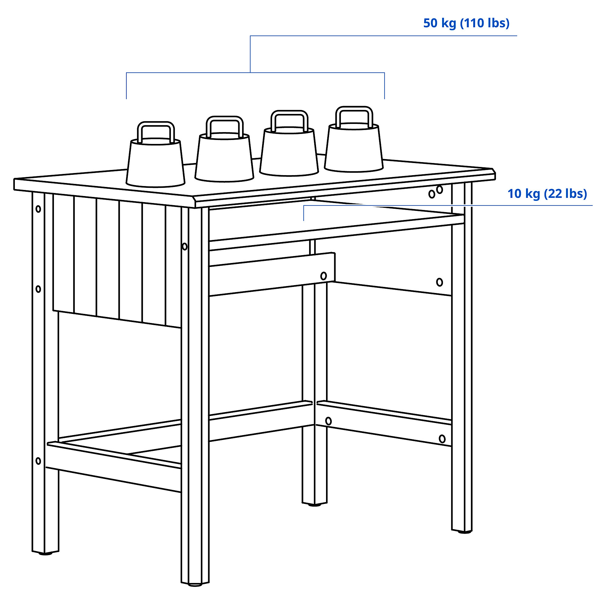 BRYTNING, desk with add-on unit. 5 of 6 open dialog