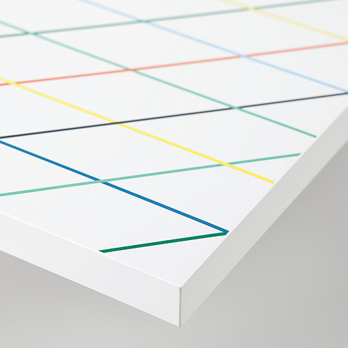 LAGKAPTEN, tablero, Rejilla multicolor