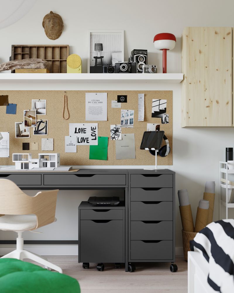 ALEX Drawer unit on casters