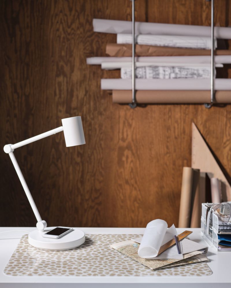 HEKTAR Work lamp with wireless charging