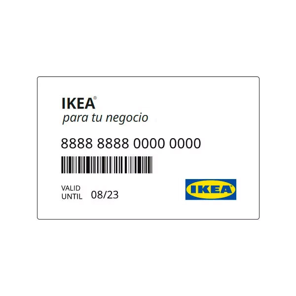 Card ikea business